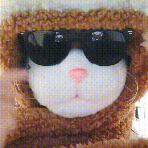 🔥 Viral-Worthy Cat Mask Alert! 🔥Movable Jaw - Therian Cat Mask【Realistic Cat Nose】